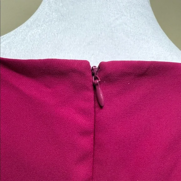 NWT Ralph Lauren Magenta Sleeveless Midi‎ Dress - Picture 6 of 9